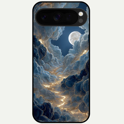  Celestial Cloud Road Glass Case For Google Pixel 10 Pro XL back cover – full design glossy printed glass finish