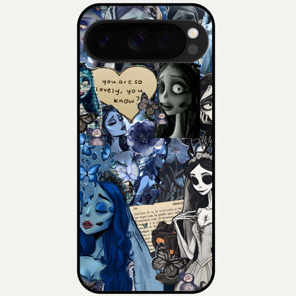  Corpse Bride Posters Glass Case For Google Pixel 10 Pro XL back cover – full design glossy printed glass finish