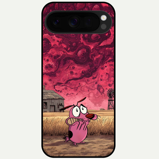  Courage Under Sky Glass Case For Google Pixel 10 Pro XL back cover – full design glossy printed glass finish