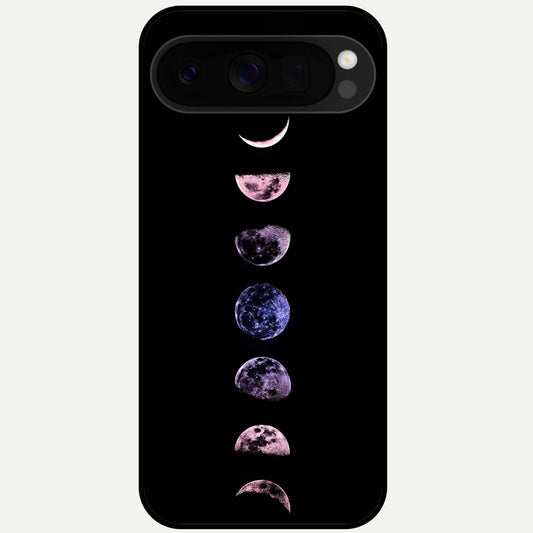  Crimson All Planets Glass Case For Google Pixel 10 Pro XL back cover – full design glossy printed glass finish