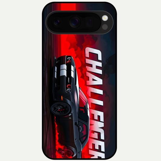  Crimson Challenger Fury Glass Case For Google Pixel 10 Pro XL back cover – full design glossy printed glass finish