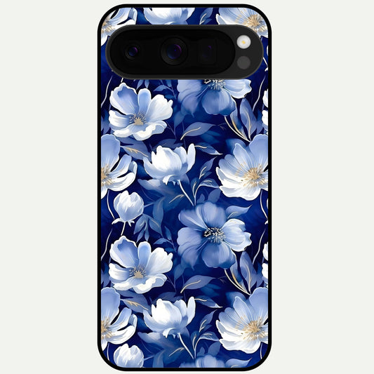  Cute Floral Patterns Glass Case For Google Pixel 10 Pro XL back cover – full design glossy printed glass finish