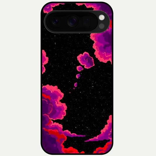  Galaxy Dream Frame Glass Case For Google Pixel 10 Pro XL back cover – full design glossy printed glass finish