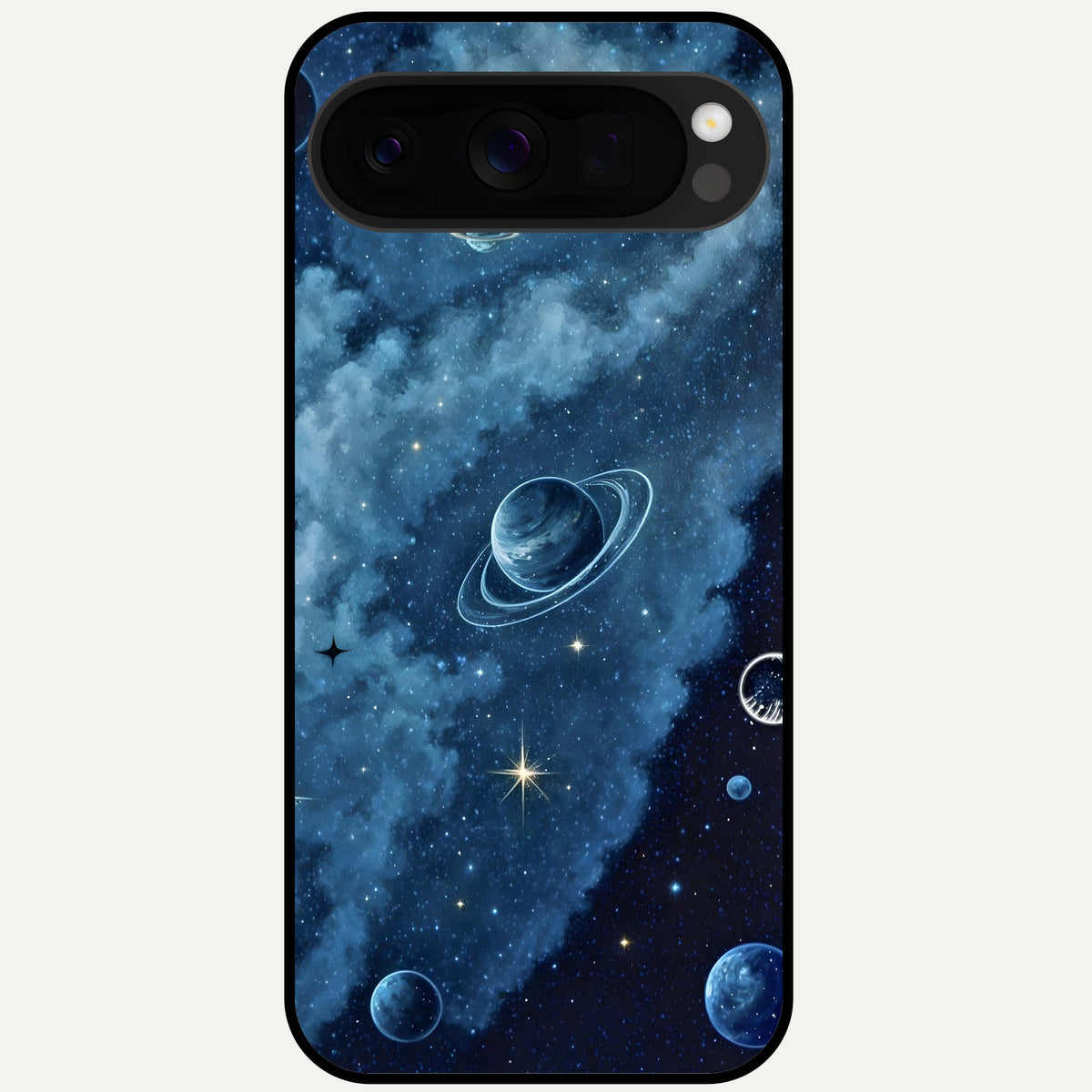  Galaxy Dream Space Glass Case For Google Pixel 10 Pro XL back cover – full design glossy printed glass finish