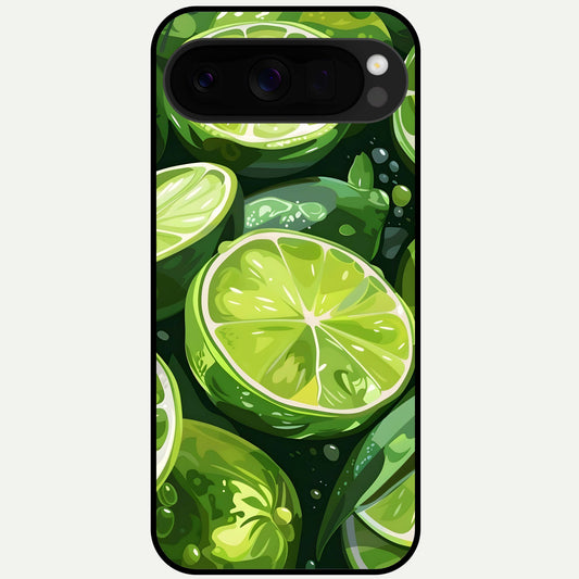  Green Kawasaki Glass Case For Google Pixel 10 Pro XL back cover – full design glossy printed glass finish
