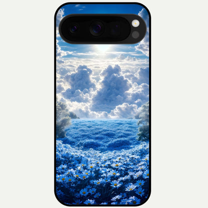  Heavenly Daisy Horizon Glass Case For Google Pixel 10 Pro XL back cover – full design glossy printed glass finish