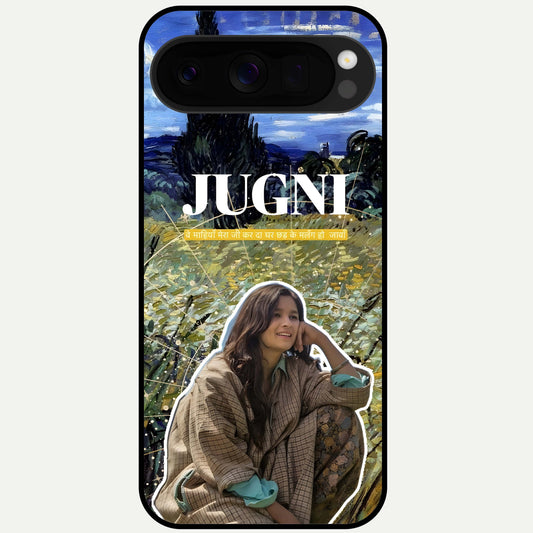  Jugni Soul Vibes Glass Case For Google Pixel 10 Pro XL back cover – full design glossy printed glass finish