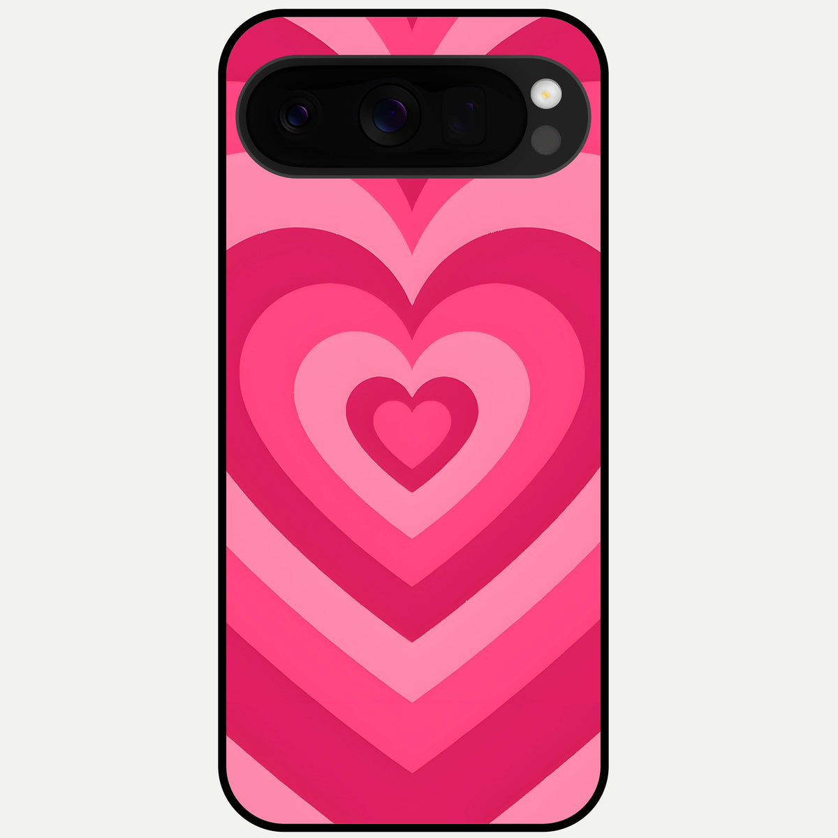  Layered Love Hearts Glass Case For Google Pixel 10 Pro XL back cover – full design glossy printed glass finish