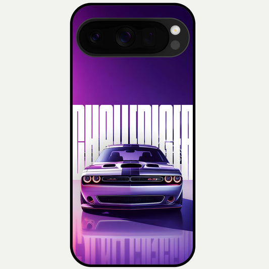  Midnight Muscle Ride Glass Case For Google Pixel 10 Pro XL back cover – full design glossy printed glass finish