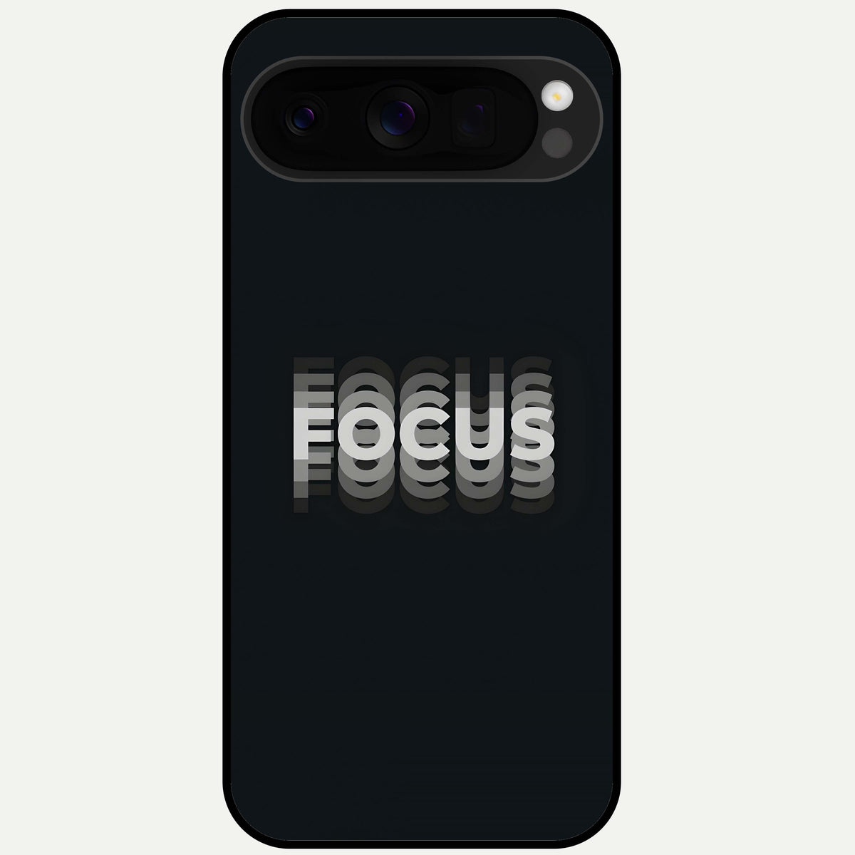  Mono Focus Vision Glass Case For Google Pixel 10 Pro XL back cover – full design glossy printed glass finish