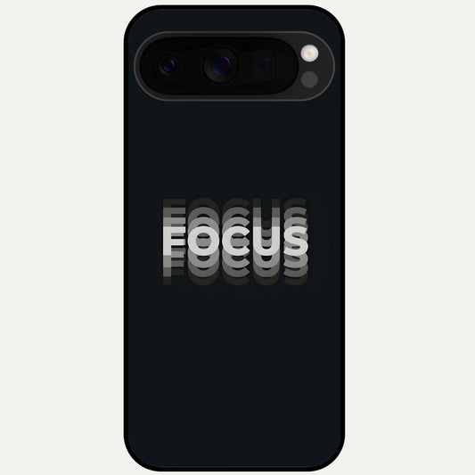  Mono Focus Vision Glass Case For Google Pixel 10 Pro XL back cover – full design glossy printed glass finish