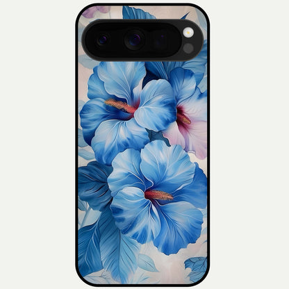  Ocean Hibiscus Grace Glass Case For Google Pixel 10 Pro XL back cover – full design glossy printed glass finish