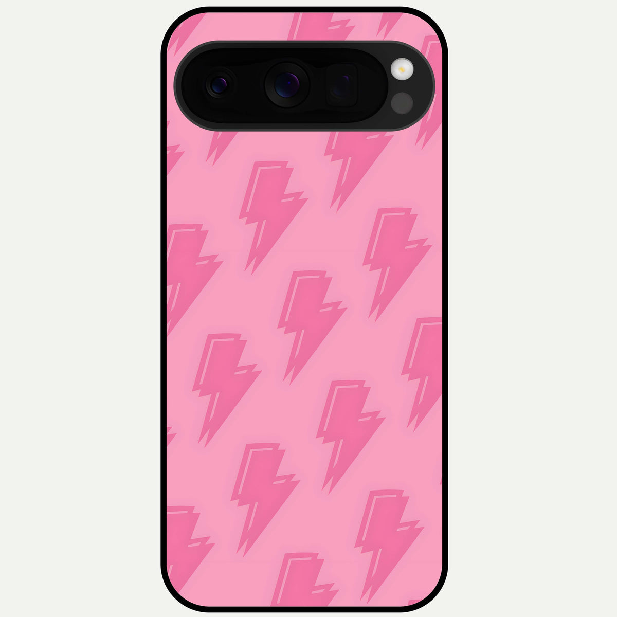  Pink Moo Magic Glass Case For Google Pixel 10 Pro XL back cover – full design glossy printed glass finish