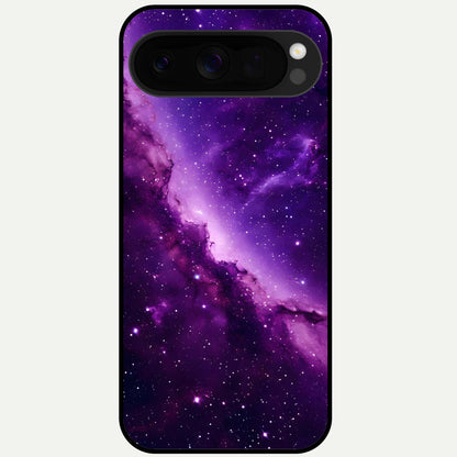  Purple Shade Sky Glass Case For Google Pixel 10 Pro XL back cover – full design glossy printed glass finish