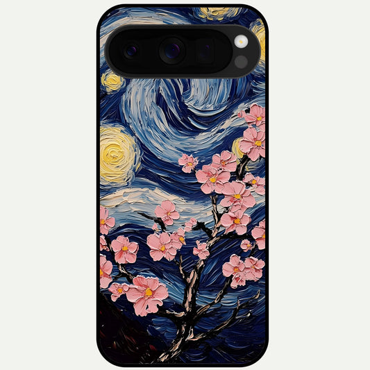  Van Gogh Scenery Glass Case For Google Pixel 10 Pro XL back cover – full design glossy printed glass finish