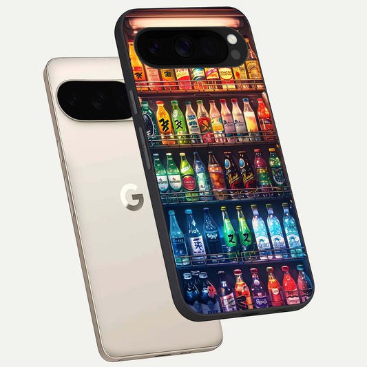  Colorfull Tree phone case For Google Pixel 10 Pro XL showing premium glass back cover with detailed artwork