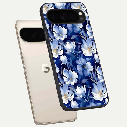  Cute Floral Patterns phone case For Google Pixel 10 Pro XL showing premium glass back cover with detailed artwork