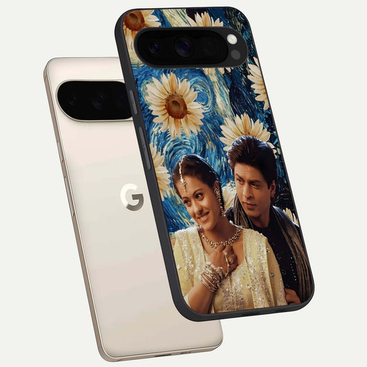  Eternal Love Story phone case For Google Pixel 10 Pro XL showing premium glass back cover with detailed artwork