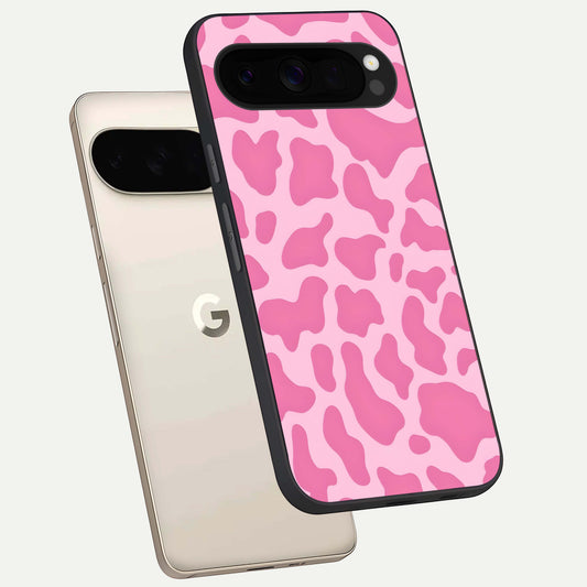  Pinkish Scenery phone case For Google Pixel 10 Pro XL showing premium glass back cover with detailed artwork