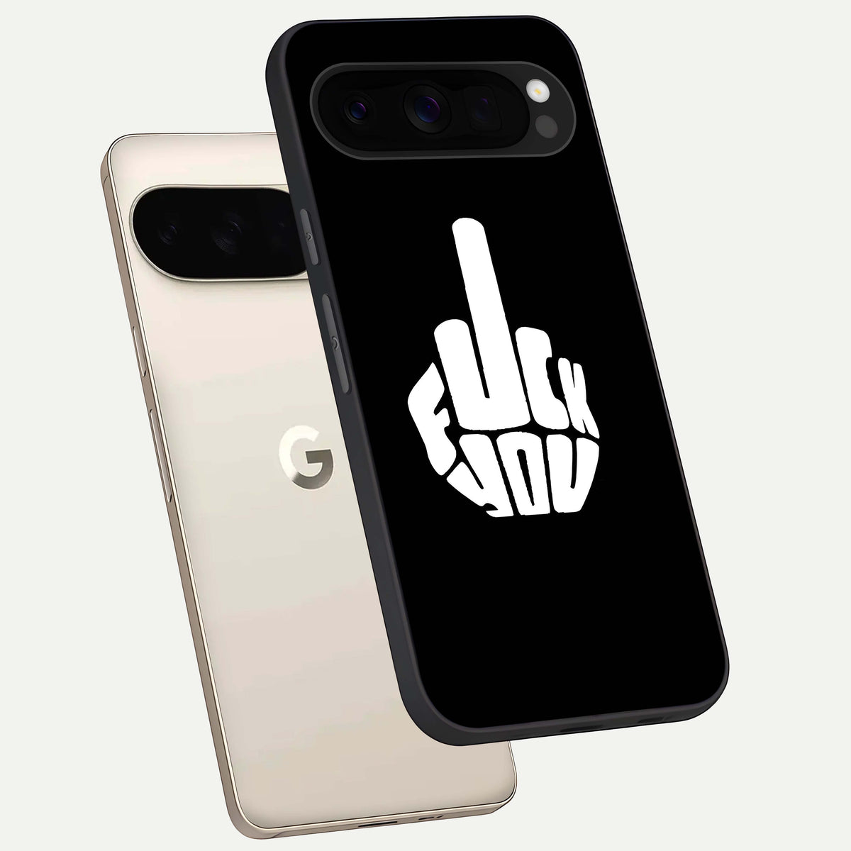  Rebel Mode On phone case For Google Pixel 10 Pro XL showing premium glass back cover with detailed artwork