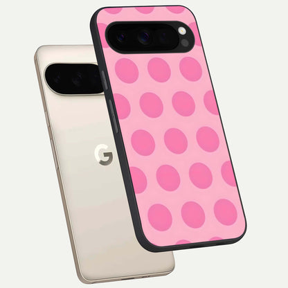  Sweet Dot Dreams phone case For Google Pixel 10 Pro XL showing premium glass back cover with detailed artwork