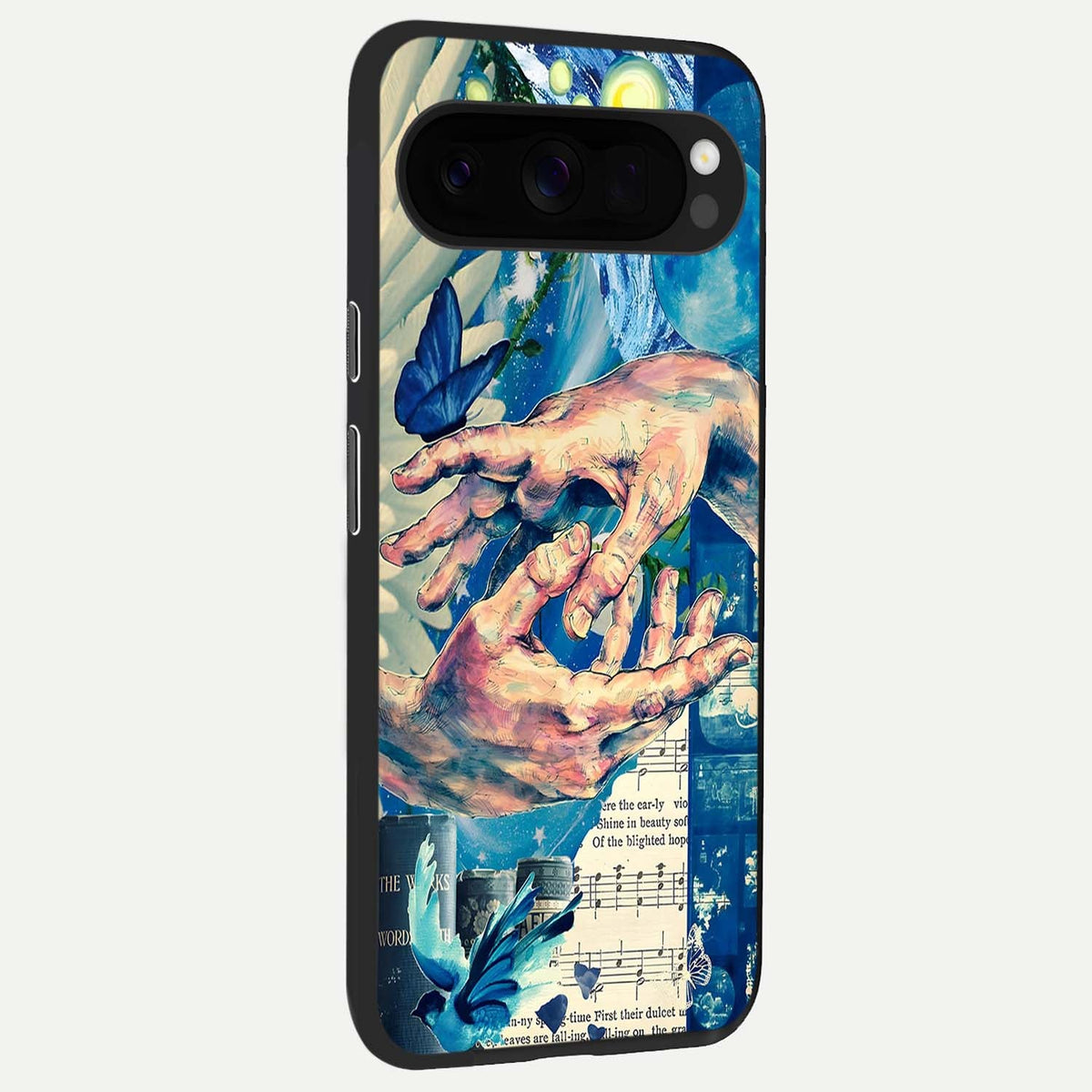  Aesthetic Divider back cover For Google Pixel 10 Pro XL slim fit glass case with vibrant aesthetic design