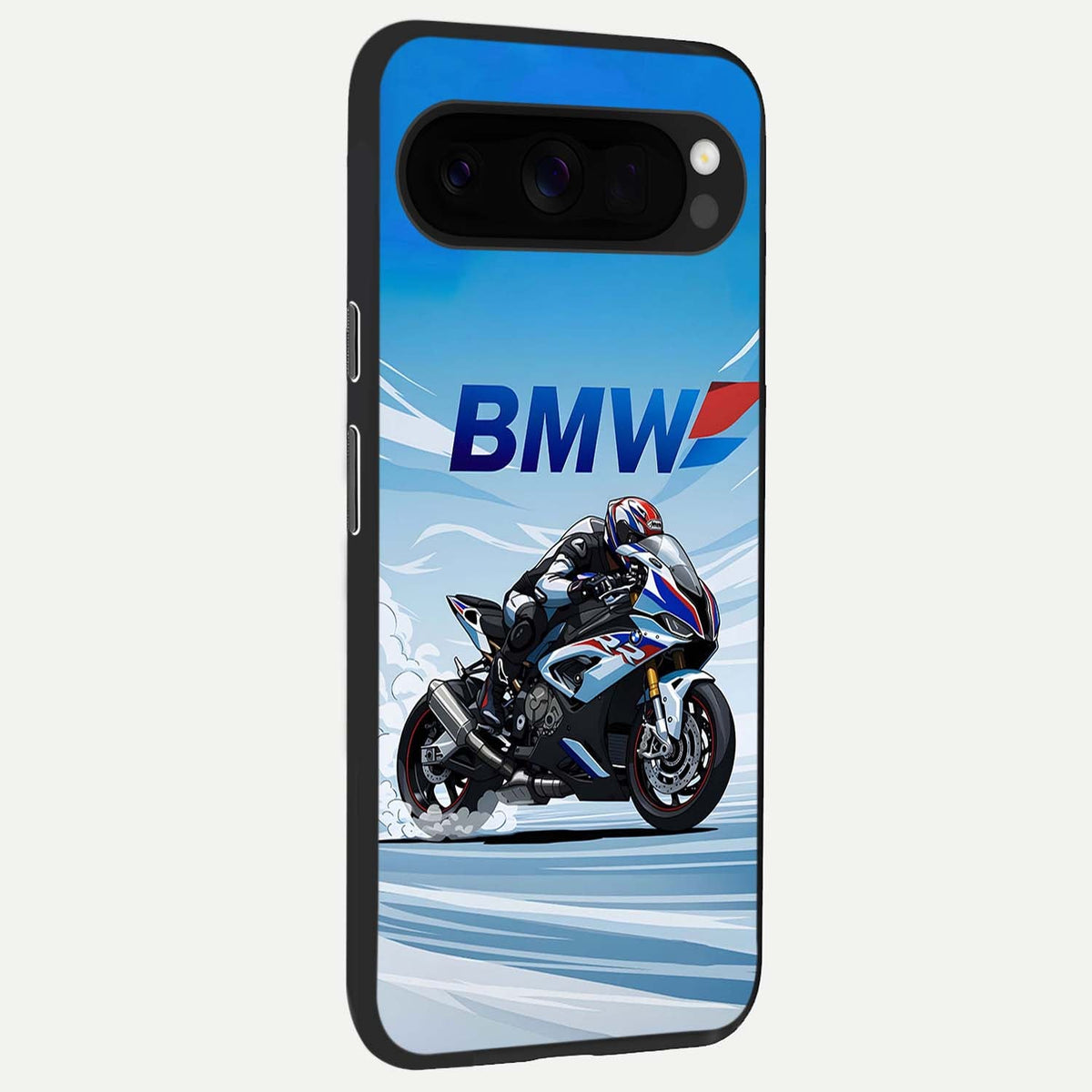  BMW Power Drift back cover For Google Pixel 10 Pro XL slim fit glass case with vibrant aesthetic design