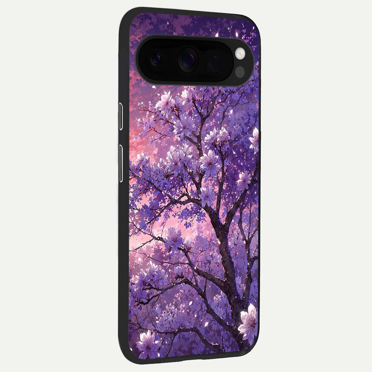  Blossom Tree back cover For Google Pixel 10 Pro XL slim fit glass case with vibrant aesthetic design