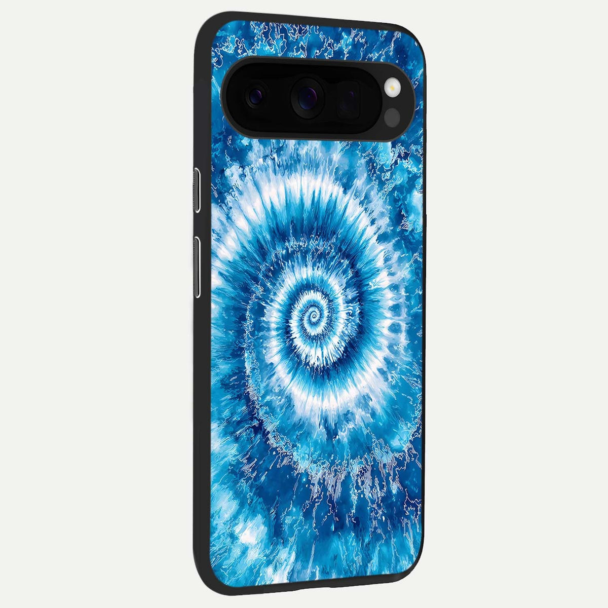  Blue Galaxy Wave back cover For Google Pixel 10 Pro XL slim fit glass case with vibrant aesthetic design