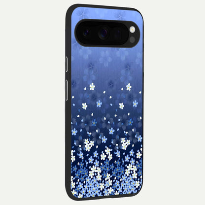  Blue Starry back cover For Google Pixel 10 Pro XL slim fit glass case with vibrant aesthetic design