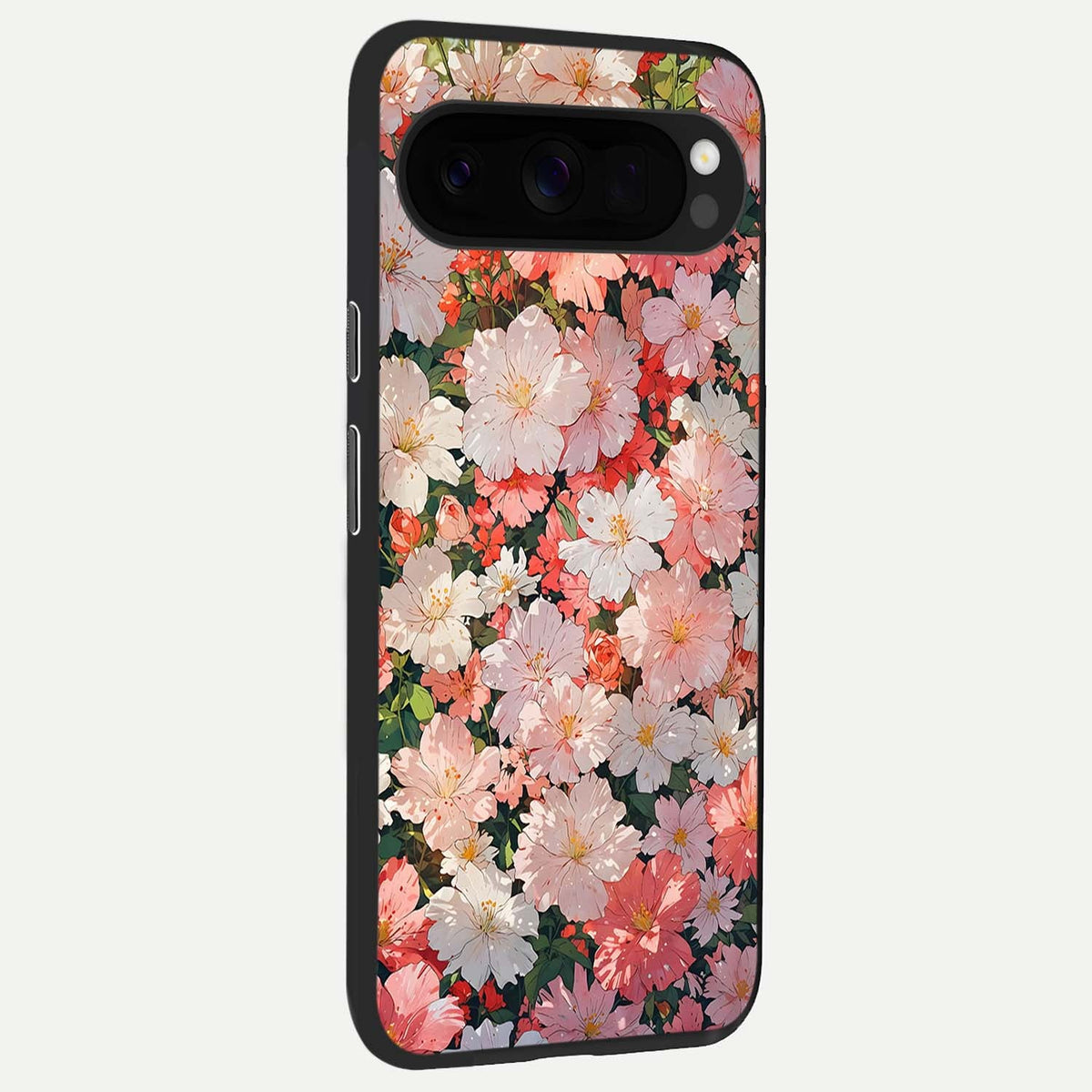  Blush Bloom Field back cover For Google Pixel 10 Pro XL slim fit glass case with vibrant aesthetic design