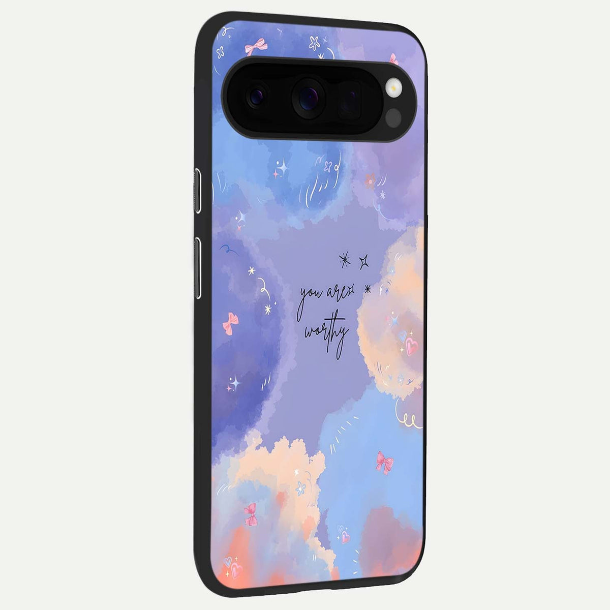  Celestial Cloud Magic back cover For Google Pixel 10 Pro XL slim fit glass case with vibrant aesthetic design