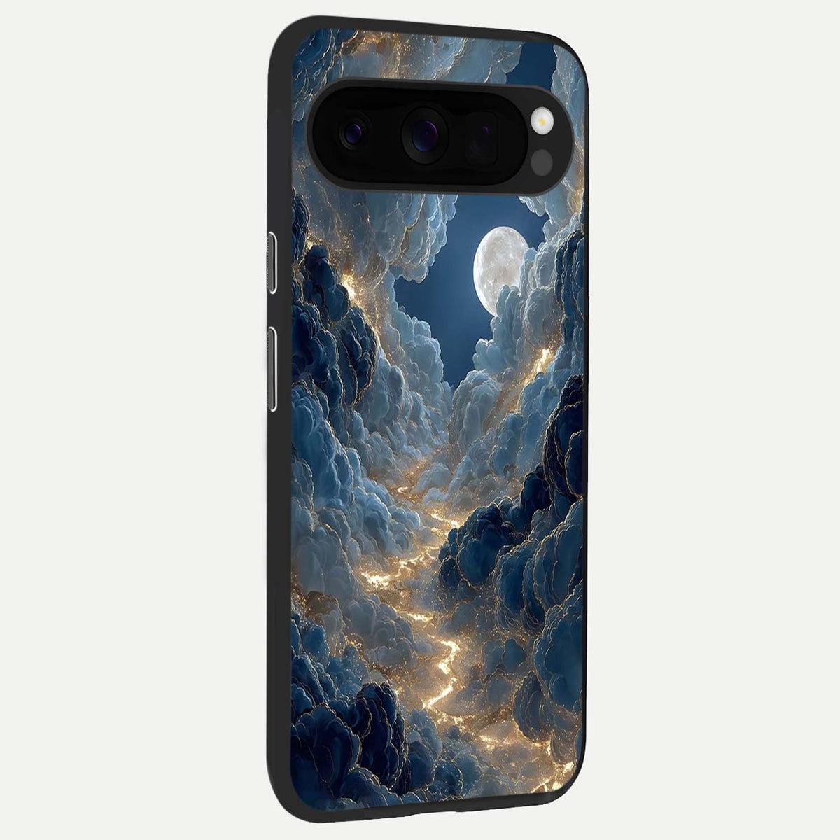  Celestial Cloud Road back cover For Google Pixel 10 Pro XL slim fit glass case with vibrant aesthetic design