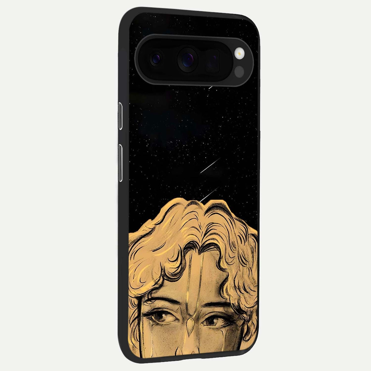  Celestial Gods Plan back cover For Google Pixel 10 Pro XL slim fit glass case with vibrant aesthetic design