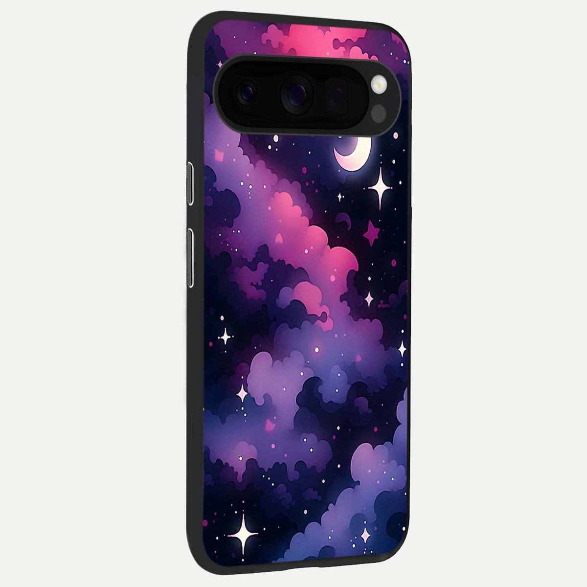  Celestial Moon Magic back cover For Google Pixel 10 Pro XL slim fit glass case with vibrant aesthetic design