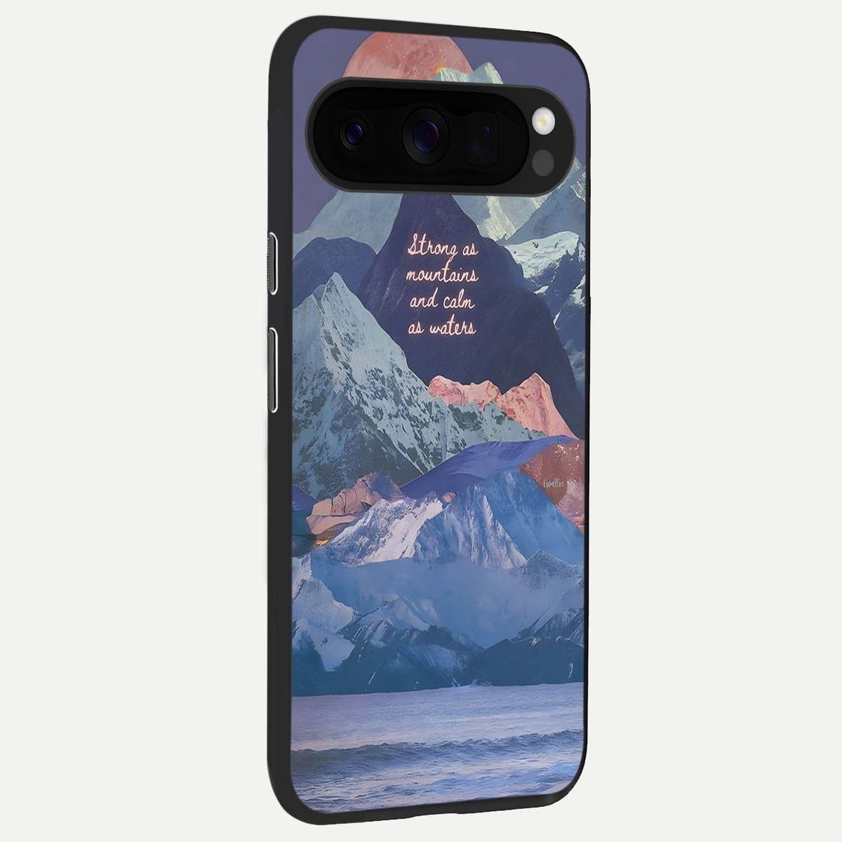 Celestial Mountain Calm back cover For Google Pixel 10 Pro XL slim fit glass case with vibrant aesthetic design
