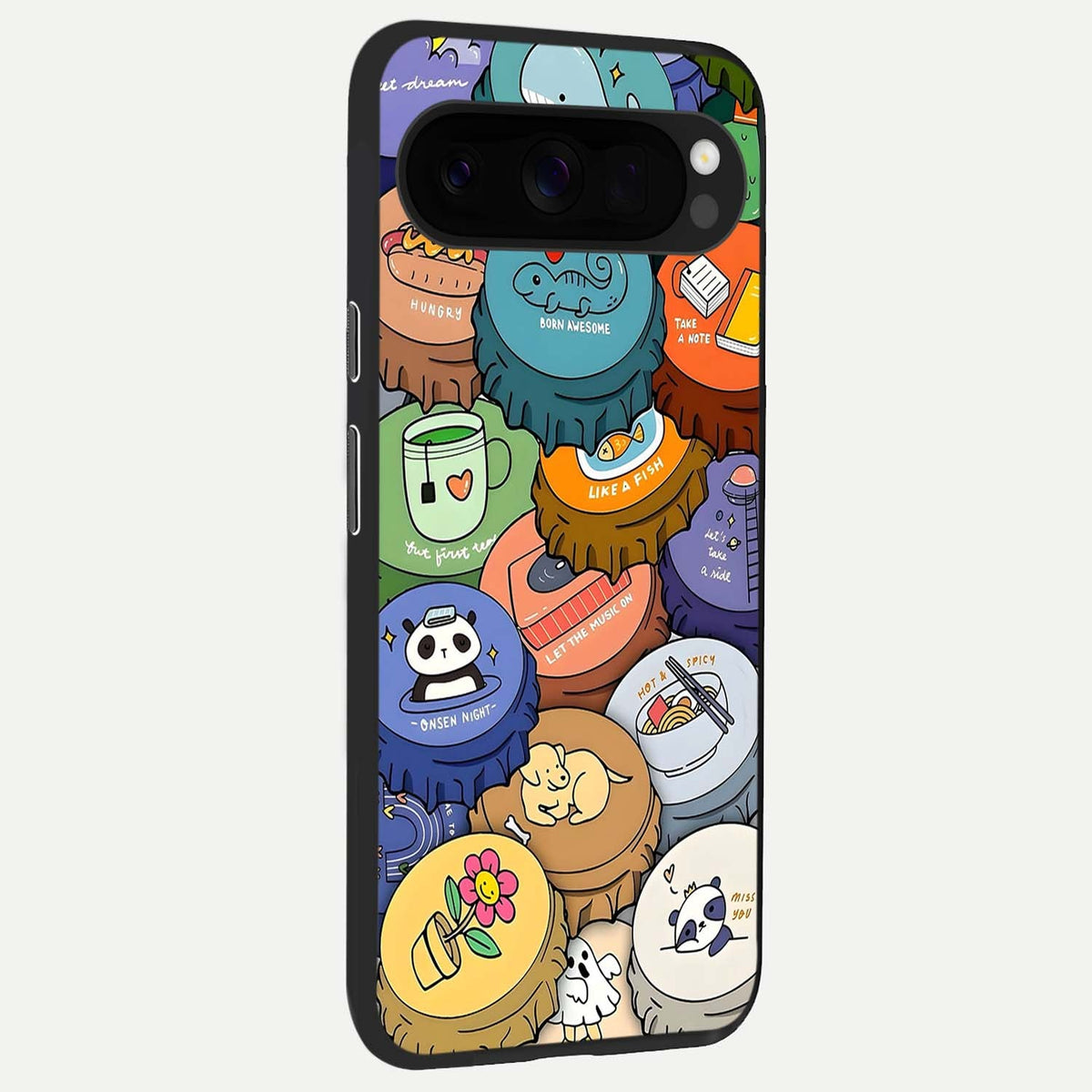  Coins Patterns back cover For Google Pixel 10 Pro XL slim fit glass case with vibrant aesthetic design