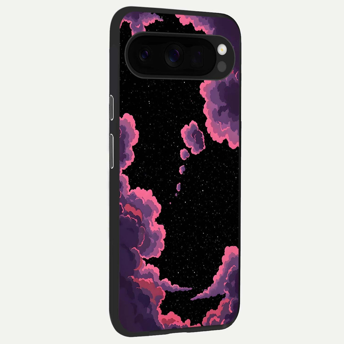  Cosmic Cloud Journey back cover For Google Pixel 10 Pro XL slim fit glass case with vibrant aesthetic design