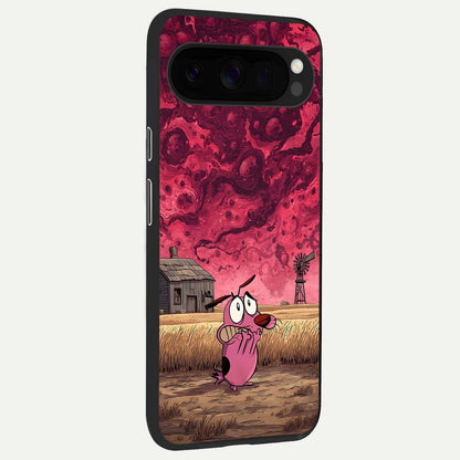  Courage Under Sky back cover For Google Pixel 10 Pro XL slim fit glass case with vibrant aesthetic design