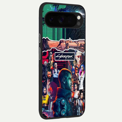  CYBERPUNK Legacy back cover For Google Pixel 10 Pro XL slim fit glass case with vibrant aesthetic design