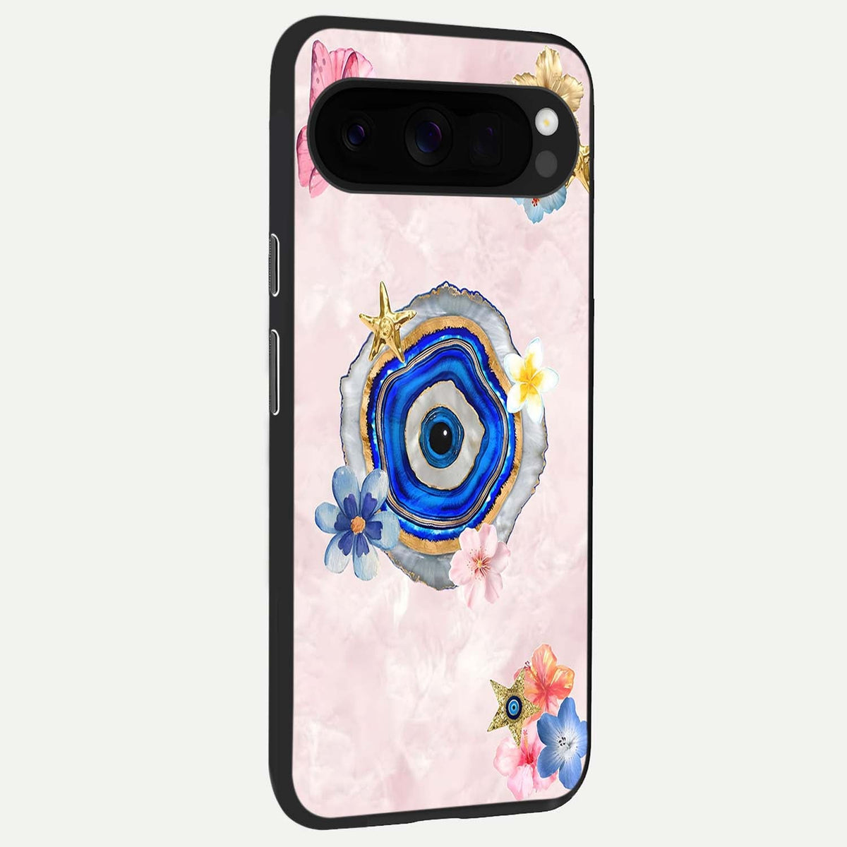  Divine Aura Bloom back cover For Google Pixel 10 Pro XL slim fit glass case with vibrant aesthetic design