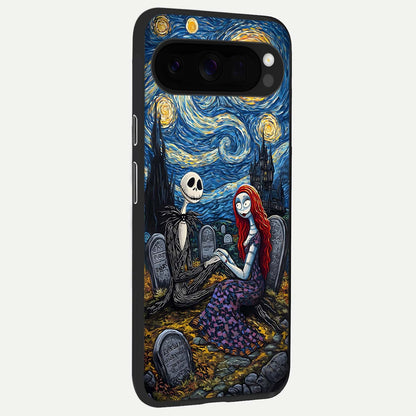  Eternal Night Love back cover For Google Pixel 10 Pro XL slim fit glass case with vibrant aesthetic design