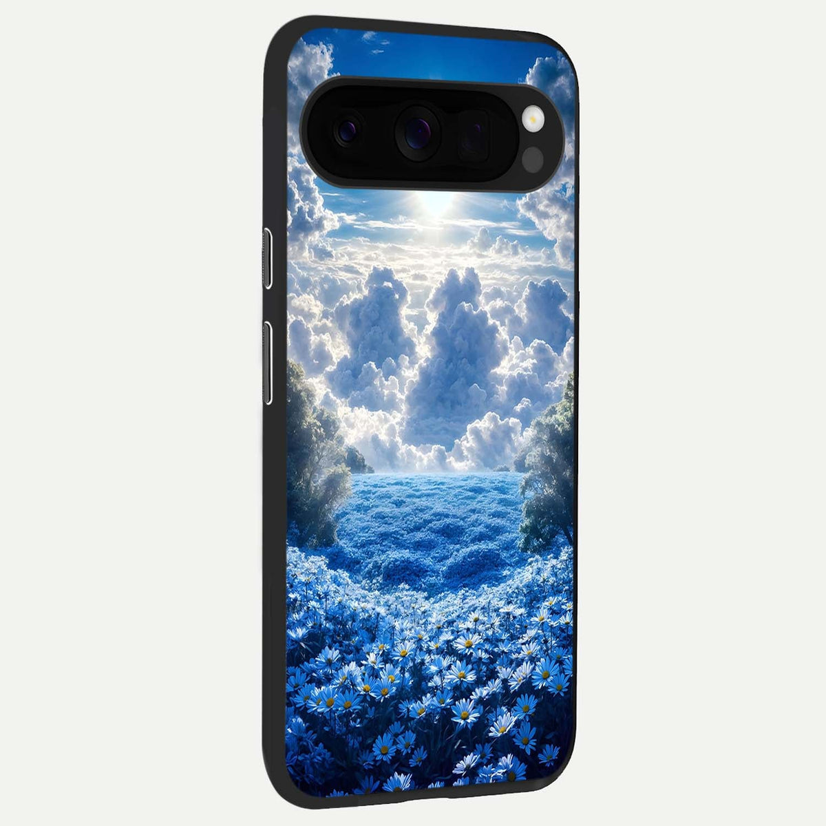  Heavenly Daisy Horizon back cover For Google Pixel 10 Pro XL slim fit glass case with vibrant aesthetic design