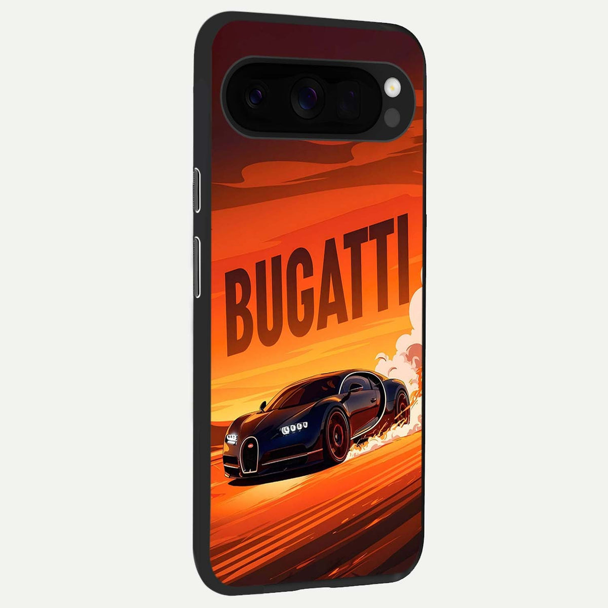  Inferno Bugatti Storm back cover For Google Pixel 10 Pro XL slim fit glass case with vibrant aesthetic design