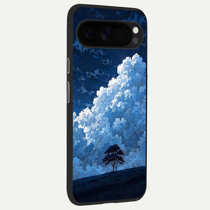  Midnight Sky Serenity back cover For Google Pixel 10 Pro XL slim fit glass case with vibrant aesthetic design