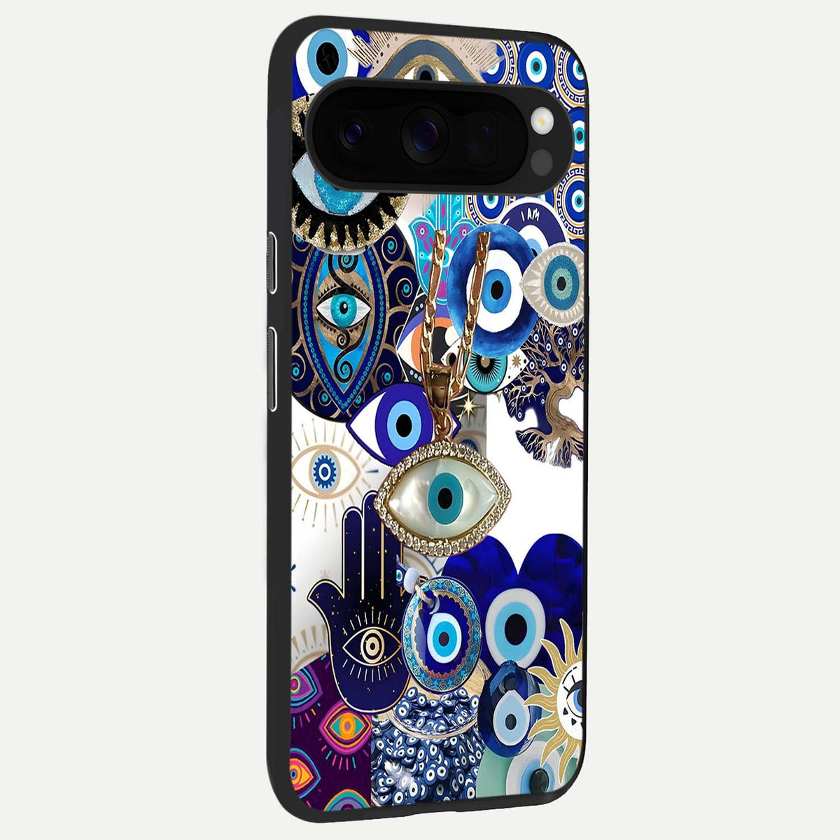 Mystic Charm Eye back cover For Google Pixel 10 Pro XL slim fit glass case with vibrant aesthetic design