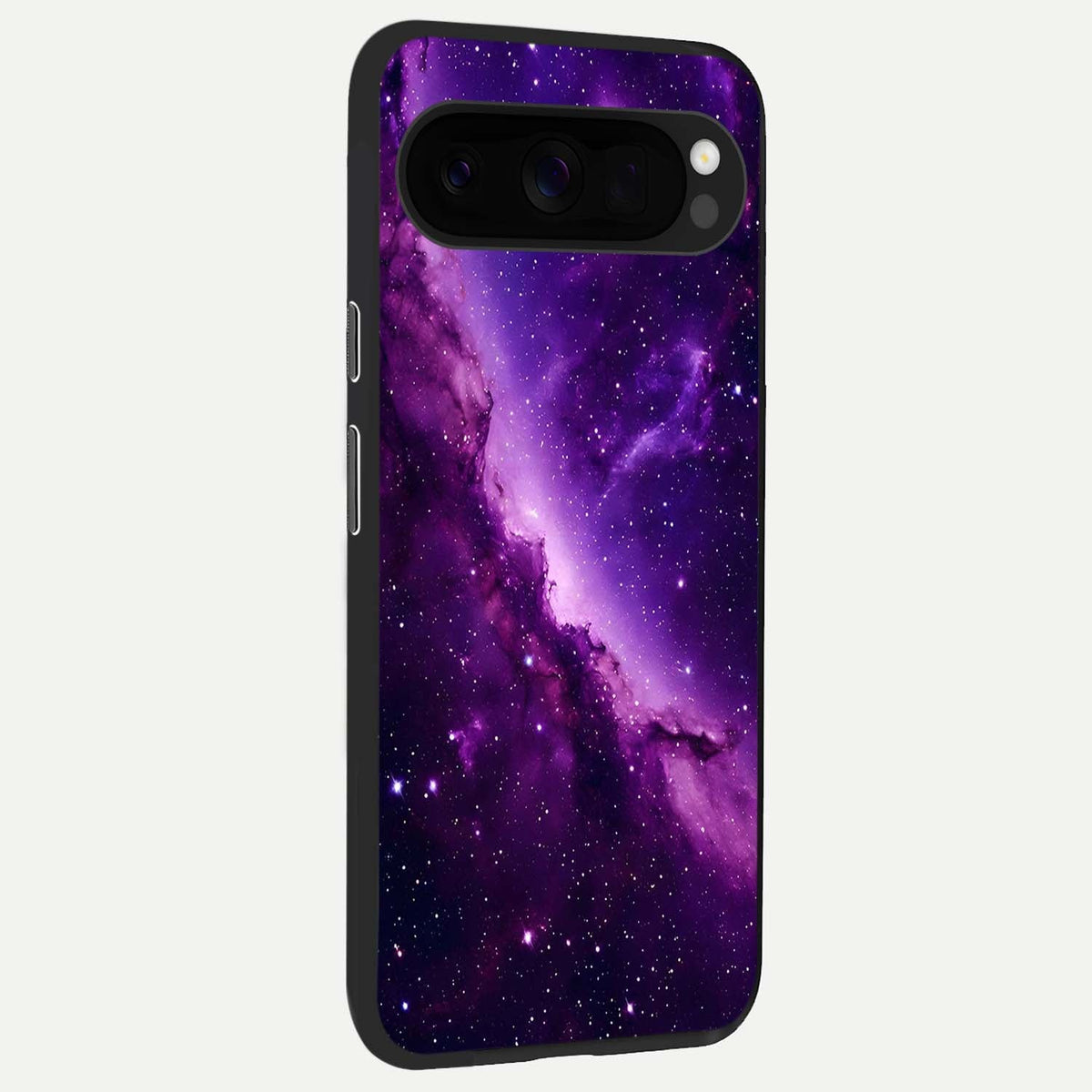  Purple Shade Sky back cover For Google Pixel 10 Pro XL slim fit glass case with vibrant aesthetic design