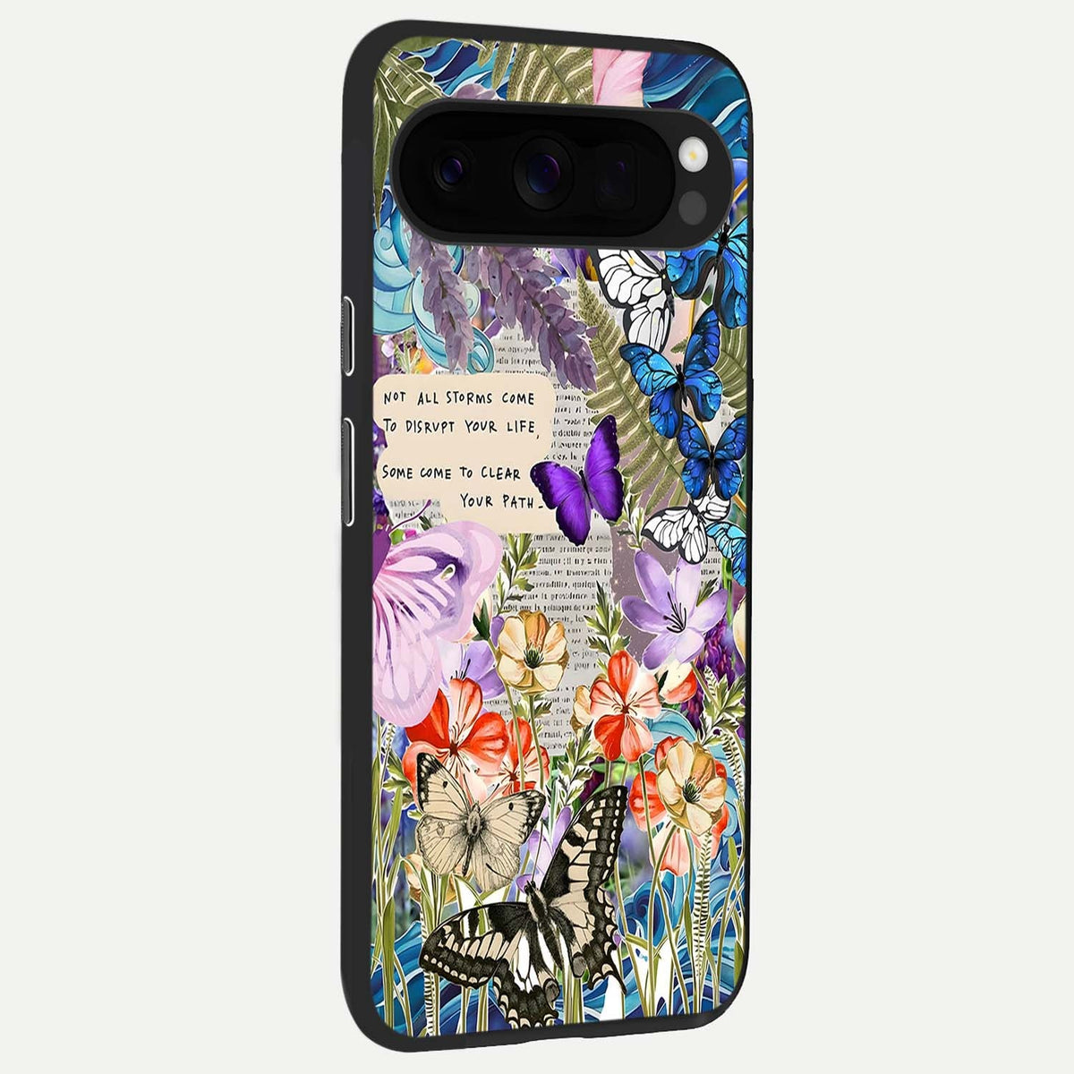 Storm Path Bloom back cover For Google Pixel 10 Pro XL slim fit glass case with vibrant aesthetic design