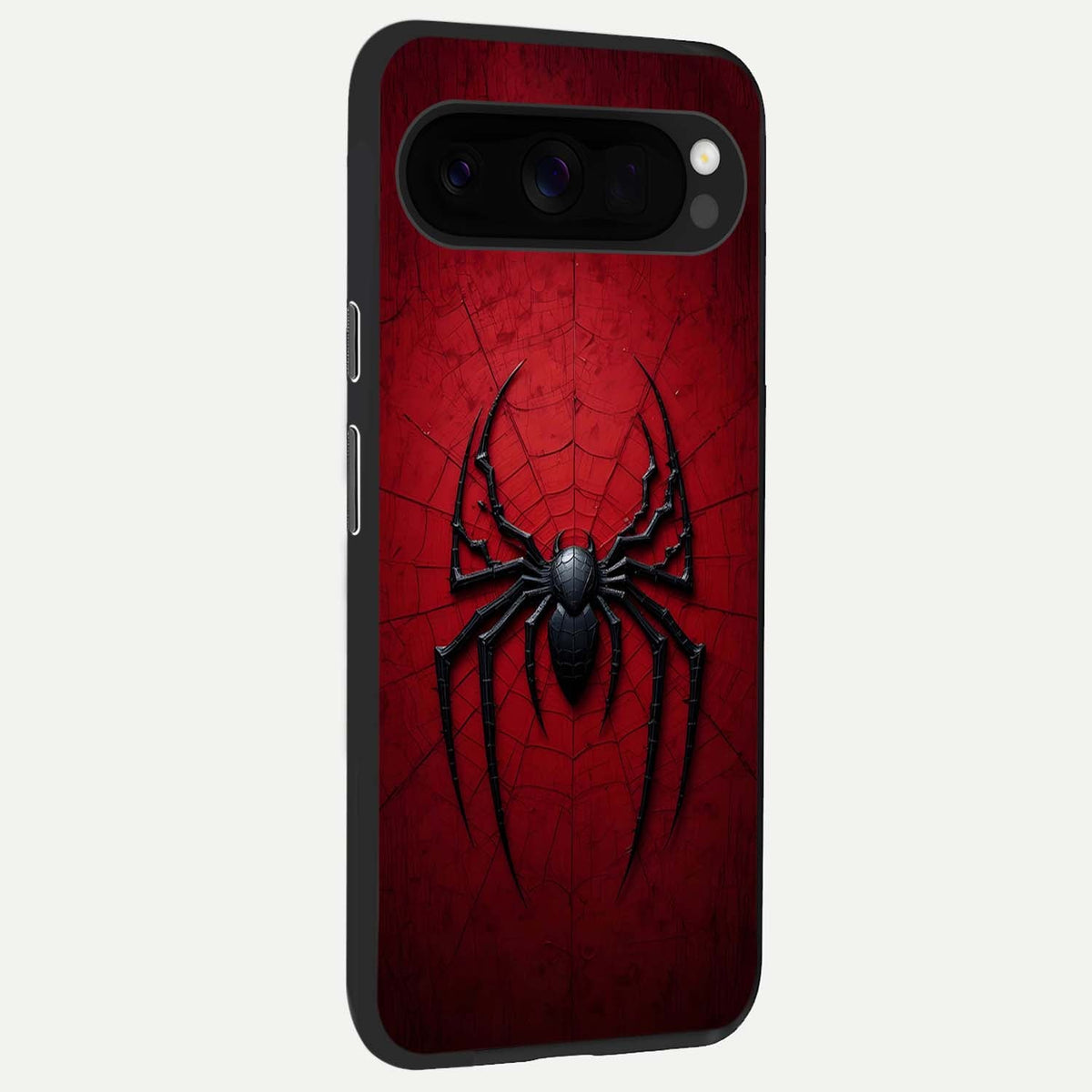  Superhero Web Emblem back cover For Google Pixel 10 Pro XL slim fit glass case with vibrant aesthetic design