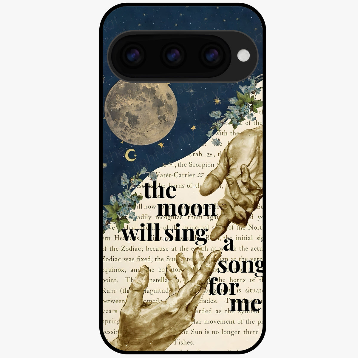  Aesthetic Divine Glass Case For Google Pixel 11 back cover – full design glossy printed glass finish
